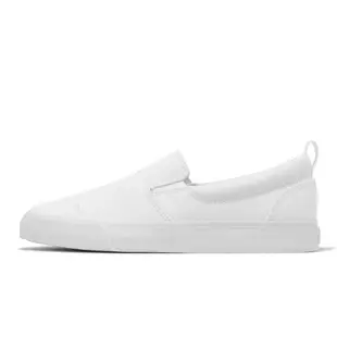 Puma 休閒鞋 Bari Slip On Comfort 女鞋 白 全白 帆布 懶人鞋 38462901