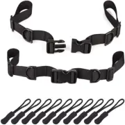 Backpack Chest Strap 2 Pack Heavy Duty Adjustable Backpack Sternum Strap Chest