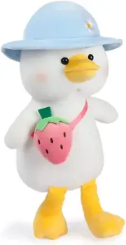 Duck Plush Toy, Stuffed Animal 12 Inch Throw Plushie Doll, Soft Fluffy Hug Cushi