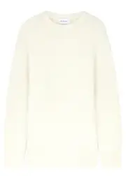 16 Arlington Sephia Ribbed Alpaca-blend Jumper - White - S (UK8-10 / S) S (UK8-10 / S)
