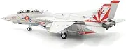 Replica Pre-Build Aircraf Diecast Metal 1/72 Scale Fornavies F14 Tomcat Fighter VF-111Aircraft Military Model Display Hobbyist Collection Collection Gift Display