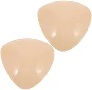 [VALICLUD] 2pcs Silicone Breast Patches Reusable Chest Pads for Women Discreet Adhesive Chest Patches Thick Sponge