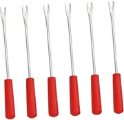 Sturdy Stainless Steel Forks for BBQ Skewers Fork Dipping Tool Corn Holders Barbecue Tools Reusable Compact for Outdoor