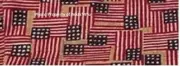 NEW Longaberger OLD GLORY Liner for STUCK ON YOU Basket- in Orig Bag *FREE SHIP*