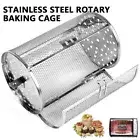 Rotisserie Basket Stainless Steel Rotisserie Grill Basket Oven Round Rack AmFyy