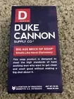 Duke Cannon Big Ass Brick of Soap - Smells Like Naval Diplomacy- New
