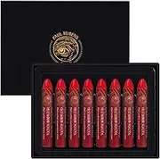 Paul Rubens Permanent Intense Red Oil Pastels (8 Pack) - Ultra-Creamy & Blendable, Bullet Tip for Precision - Premium Art Supplies for Drawing, Sketching & Painting - Ideal for Artists & Beginners
