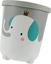 Veemoon Waste Paper Bucket Home Paper Storage Basket Kitchen Bathroom Waste Can Adorable Decorative Trash Can