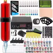 Tattoo Power Supply Rotary Pen With Cartridge Needle Professional Tattoo Pen Set