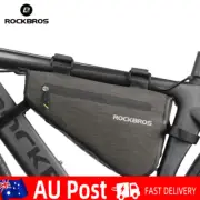 ROCKBROS Bike Bag Front Top Tube Bag Triangle Bag Large Capacity Rainproof 5L-8L