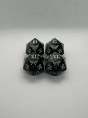 [MTG] (Set of 4) Oversized Duskmourn D20 Spindown Die Dice - 3.8cm - Brand New
