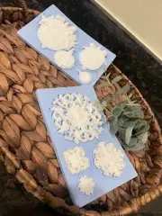 CASTINGS of assorted LA Blanche Christmas molds