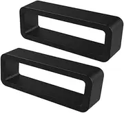 [Generic] Watch Band Fastener Rings | Silicone Watch Strap Holder Loop Watch Strap | Watch Strap Keeper Replacement Watch Band Accessories | Watch Strap Holder Retainer for Smart Sport Watches Parts