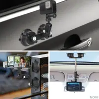 在飛比找蝦皮購物優惠-【台出免運】車用運動相機支架 雙吸盤支架 GoPro配件 I