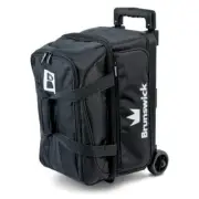 Brunswick Blitz Double 2 Ball Roller Black Bowling Bag