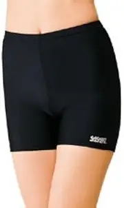 [Sasaki] SG1242L Women's Half Length Spats, Black, L, Rhythmic Gymnastics Wear