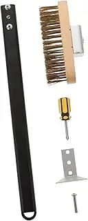 MERRYHAPY Copper Wire BBQ Brush Pizza Oven Cleaning Brush Grill Stove Cleaner Accessory