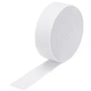 Twill Wide Elastic Band 1.2" Flat 4 Yard White for Sewing