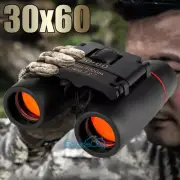 30x60 HD Military Zoom Powerful Binoculars Day/Low Night Optics Hunting + Case