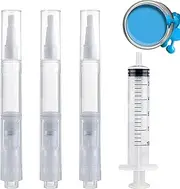 Touch-Up Paint Pen | Refillable Touch-Up Paint Pens for Walls - Wall Paint with Touchup Paint Syringe for Wall Cabinets Furniture Stains Scratches