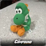 1997 Nintendo N64 - Mario Kart 64 - Green Yoshi Plushy - New