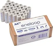 Panasonic BK-3MCA24/CA eneloop AA 2100 Cycle Ni-MH Pre-Charged Rechargeable Batteries 24 Pack