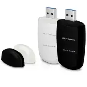 2 Pcs 8-in-1 USB 3.0 5Gb/s Memory Card Reader For SDHC/SDXC/MicroSDHC/MicroSDXC