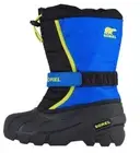 SOREL Z49127 Youth Blue Nylon Flurry Waterproof Insulated Snow Boot Size 7M
