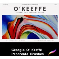 在飛比找蝦皮購物優惠-筆刷---Georgia O Keeffe Procreat