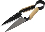 U&T Hand Shears for Sheep Shearing, Single Bow Heavy Duty Onion/Sheep Shear for Alpaca, pet Horse Dog Shearing, 6.1-Inch Carbon Steel Blade, 12.5-Inch Long