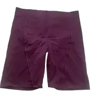 VSX Victoria’s Secret Total Knockout Bike Shorts Burgundy Sz M