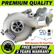 Upgrade Billet Turbo+Genuine Oil Feed Pipe For Mitsubishi Challenger 4D56 2.5L