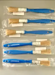 12MM SLIM NARROW DISPOSABLE PAINT BRUSHES PAINTING BRUSH CHEAP TOUCH UP JOB DIY