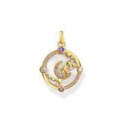 Buy Crescent Moon Pendant with colourful stones by Thomas Sabo online - THOMAS SABO Australia