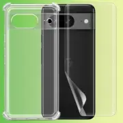 Soft Hydrogel Screen Protector Anti-Crash TPU Case fit Google Pixel 8 GKWS6 AT&T