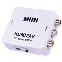 在飛比找松果購物優惠-AN(HD2AV) HDMI to AV轉換器 (8.8折)