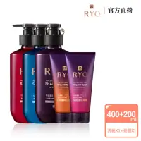 在飛比找momo購物網優惠-【RYO呂】滋養韌髮 洗護組(洗髮精 400ml+髮膜 20