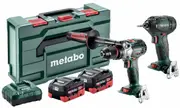 Metabo MET18BL2MB2HD80AQ - 18V Brushless 2 Piece Drill/Driver Combo Kit (2 x 8.0Ah)