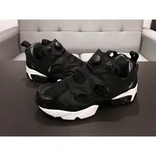 二手美品 Reebok Pump Fury x STEVEN Alan 麂皮 限量聯名 細節滿分 黑魂 四方聯名 參考