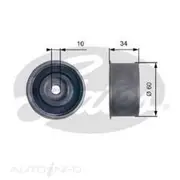 Gates Timing Belt Tensioner Pulley - T41087