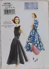 Vogue Sewing Pattern 8788, Retro 1954 Dress, Sizes 6 - 14, New