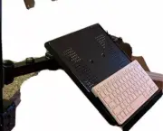 Articulated Arm & Laptop / Keyboard Tray: Convert To Standup Option