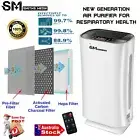 AIR PURIFIER PM2.5 HEPA FILTER CARBON H13 NEGATIVE ION SANITISER