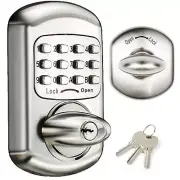 Keyless Entry Door Lock - Keypad Deadbolt Door Lock, Digital Door Lock, Mecha...
