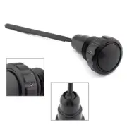 Black Peaked Oil Tank Dipstick For Harley-Davidson Road King FLHR 2000-2006