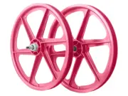 SKYWAY Tuff 6 Spoke S/B Wheel Sets Pink