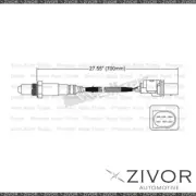 Pre-Catalytic Oxygen Sensor For Mini R57 John Cooper Works 4 Cyl N14 B6A