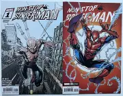 Non-Stop Spider-Man 1 Finch Premiere Variant and Lashley Variant Lot 2021