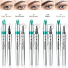 1x Eyebrow Pencil 3D Liquid Ink Pens Waterproof 4-Fork Pencil Brow Microblading