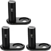 3pcs Bicycle Traction Head Accessories Bike Hook Trailer Mounting Adapter Rearrack Accessory Cycling Adapter Trailer Hitch Linker Trailer Attachment Simple Luggage Rack Steel